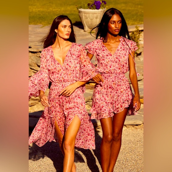 Misa LA / Coco Dress In Summer Ditsy / XS / Only worn once - Picture 3 of 9